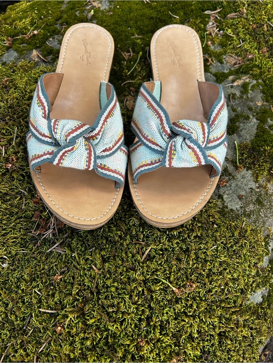 Universal Thread Shoes - Universal Threads Woven Knot Slide Sandals - Size 9.5
